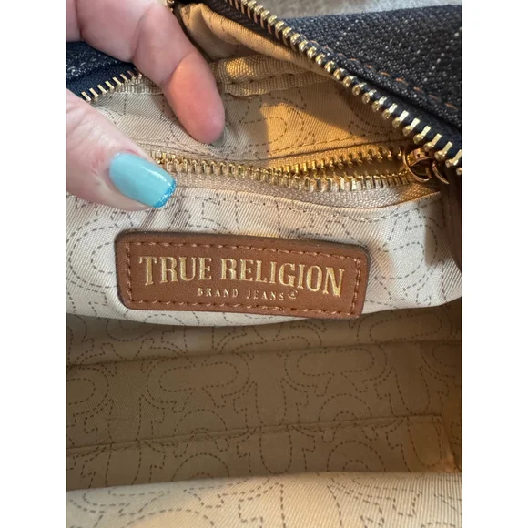 Women's True Religion Denim Barrel Bag Small - Picture 8 of 8